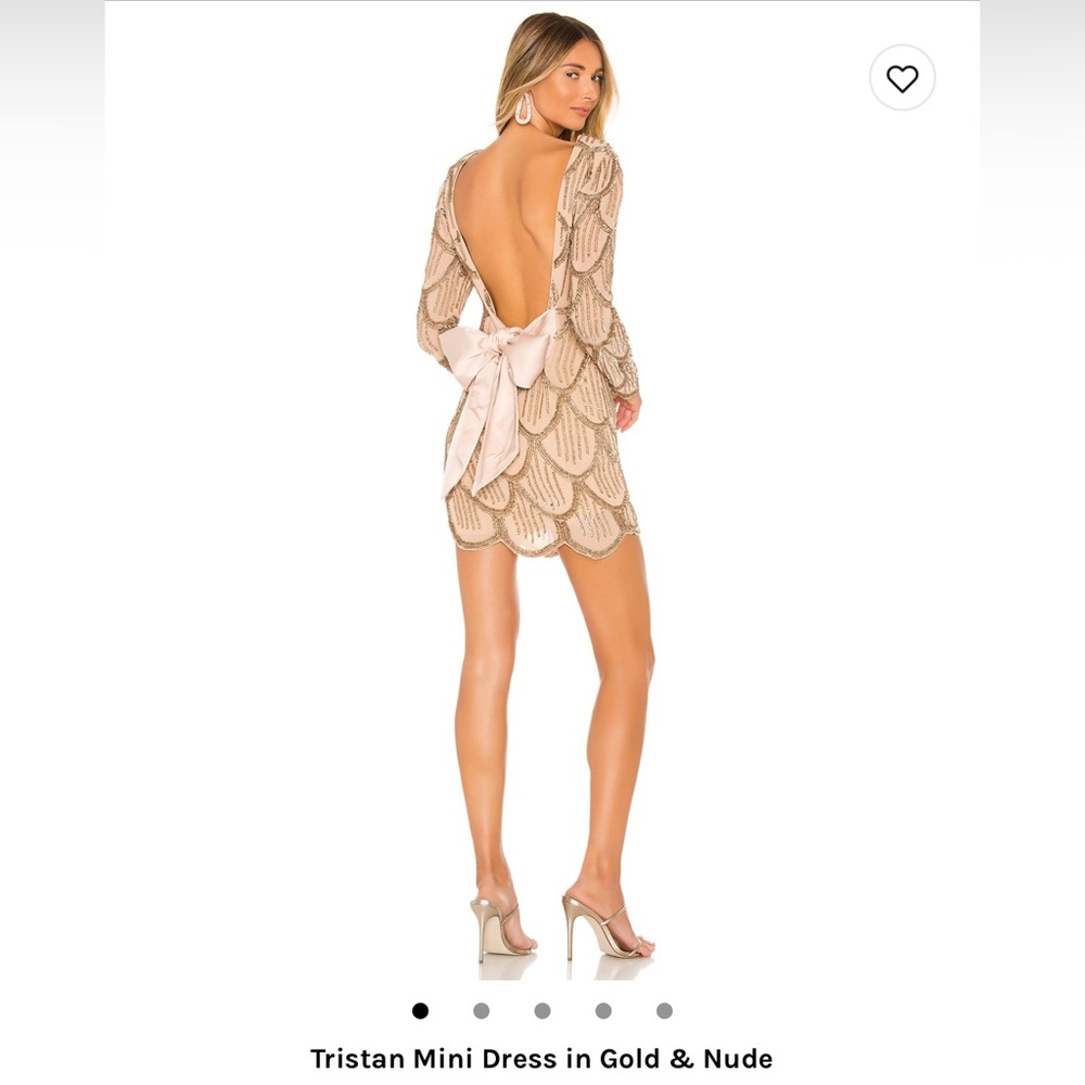 NBD Tristan sequin dress Sz S